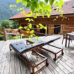 Homely Alpenpanorama-chalet Mit Eigener Sauna, Kamin Und Bergblick