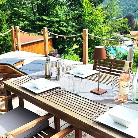 Apartamento Homely Alpenpanorama-chalet Mit Eigener Sauna, Kamin Und Bergblick