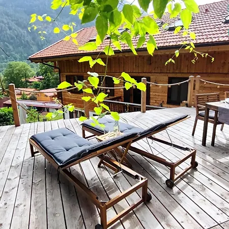 Homely Alpenpanorama-chalet Mit Eigener Sauna, Kamin Und Bergblick