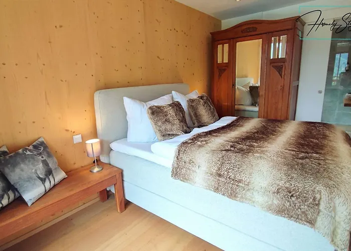Appartement Homely Alpenpanorama-chalet Mit Eigener Sauna, Kamin Und Bergblick *