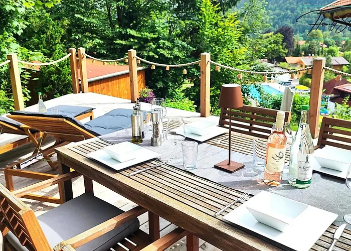 Appartement Homely Alpenpanorama-chalet Mit Eigener Sauna, Kamin Und Bergblick
